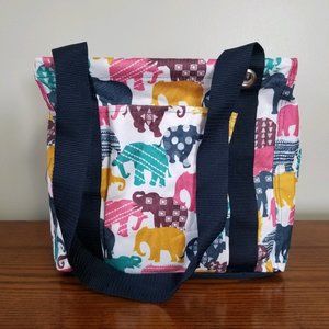 Small Utility Tote - Elephant Parade